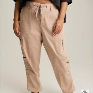 Torrid Tan Utility Joggers